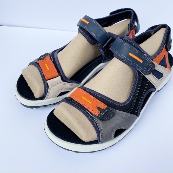 NWT ECCO Yucatan Active Sport Trail Sandals Multicolor Fire Size 47/US 13-13.5 main image 5